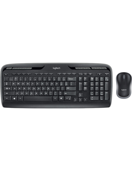 Logitech Wireless Combo MK330 keyboard Mouse included Office RF Wireless QWERTY Nordic