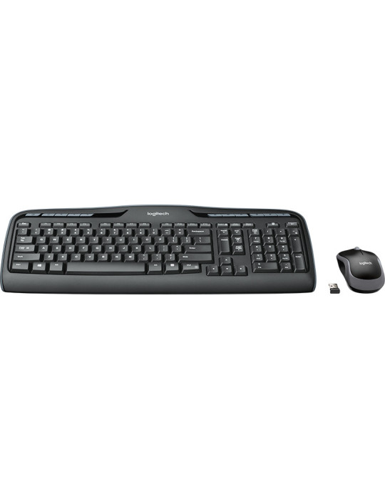 Logitech Wireless Combo MK330 keyboard Mouse included Office RF Wireless QWERTY Nordic