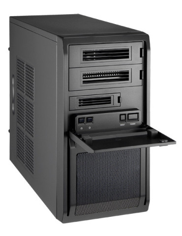 Chieftec LT-01B-OP datorväskor Mini Tower Svart