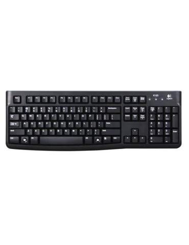 Logitech K120 for Business keyboard USB Nordic Black Logitech K120 for Business keyboard USB Nordic Black