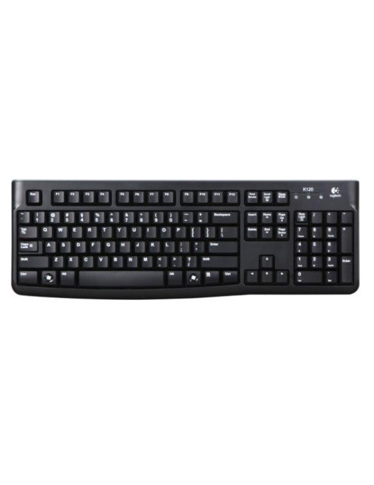 Logitech K120 for Business keyboard USB Nordic Black