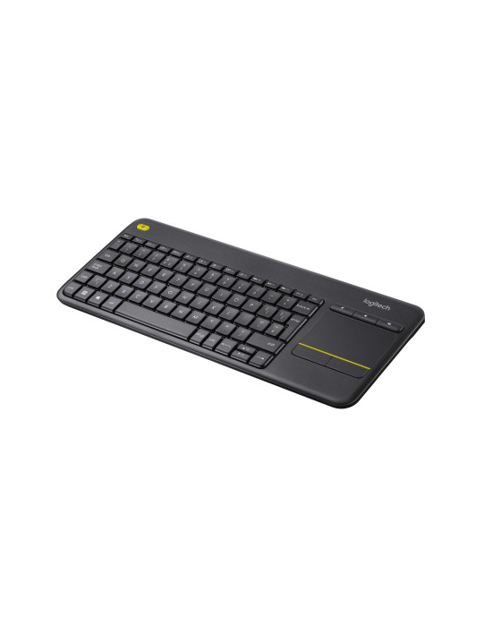 Logitech 920-007145 keyboard Universal RF Wireless QWERTY US International Black
