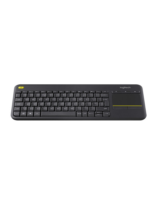Logitech 920-007145 keyboard Universal RF Wireless QWERTY US International Black