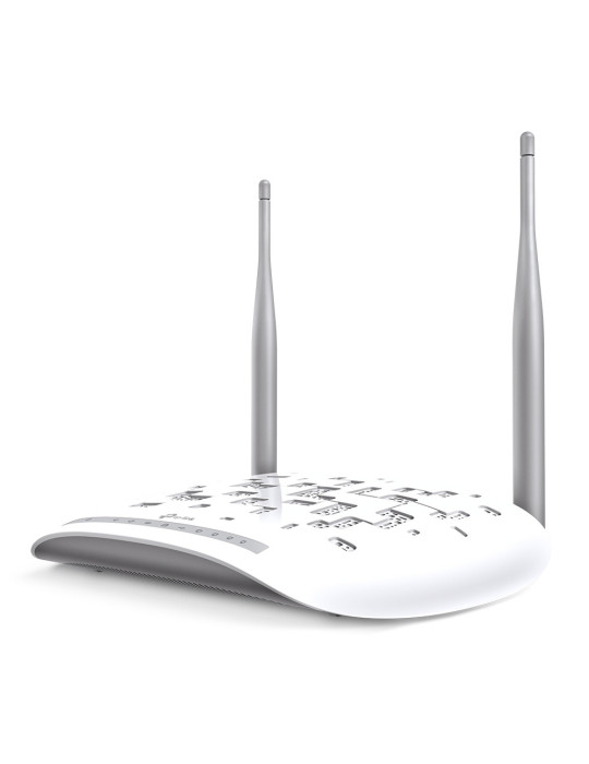 TP-Link TD-W9970 langaton reititin Nopea Ethernet Yksi kaista (2,4 GHz) Valkoinen