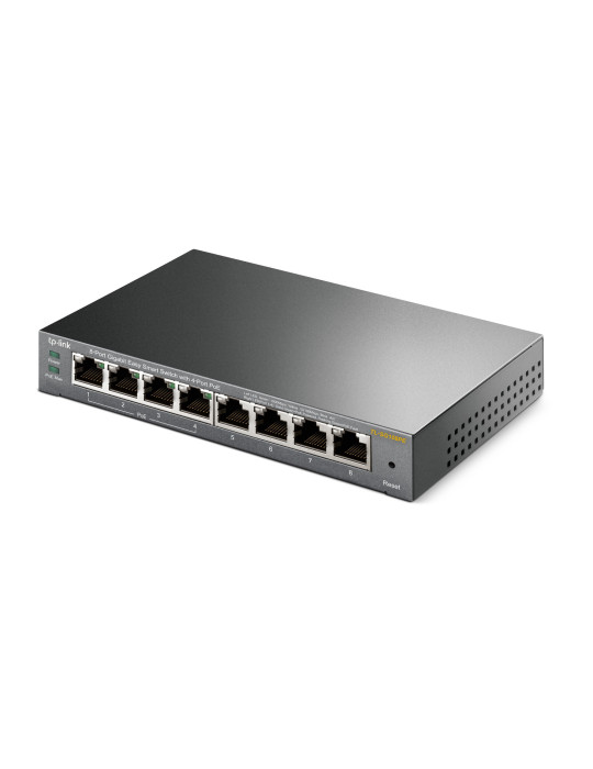 TP-Link TL-SG108PE Managed L2 Gigabit Ethernet (10 100 1000) Power over Ethernet (PoE) Black