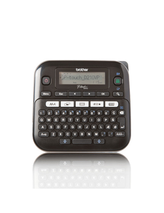 Brother PT-D210VP label printer Thermal transfer 180 x 180 DPI 20 mm sec QWERTY