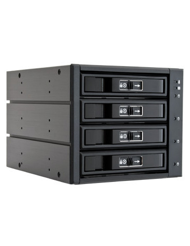 Chieftec CBP-3141SAS asemapaikkaan asennettava paneeli musta Chieftec CBP-3141SAS asemapaikkaan asennettava paneeli musta