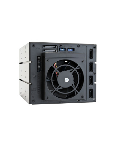 Chieftec CBP-3141SAS asemapaikkaan asennettava paneeli musta Chieftec CBP-3141SAS asemapaikkaan asennettava paneeli musta