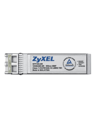 Zyxel SFP10G-SR transceiver-moduler för nätverk Fiberoptik 10000 Mbit s SFP+ 850 nm