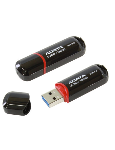 ADATA AUV150-128G-RBK USB-muisti 128 GB USB A-tyyppi 3.2 Gen 1 (3.1 Gen 1) musta ADATA AUV150-128G-RBK USB-muisti 128 GB USB A-tyyppi 3.2 Gen 1 (3.1 Gen 1) musta