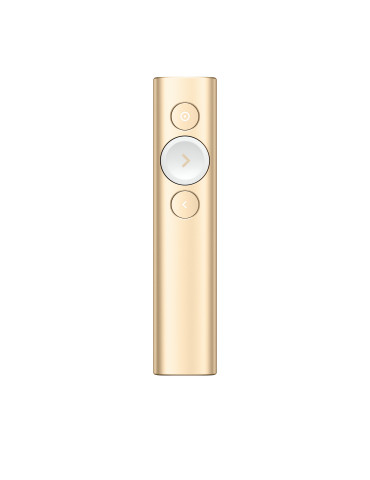 Logitech 910-004862 wireless presenter Bluetooth RF Gold