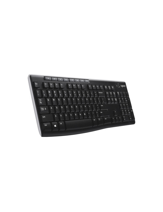 Logitech 920-003745 keyboard Universal RF Wireless QWERTY UK English Black