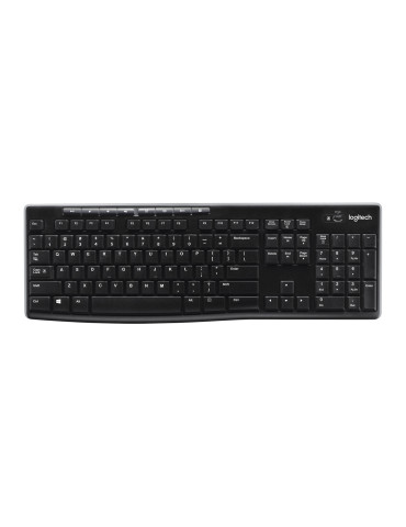 Logitech 920-003745 keyboard Universal RF Wireless QWERTY UK English Black Logitech 920-003745 keyboard Universal RF Wireless QWERTY UK English Black
