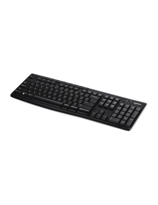 Logitech 920-003745 keyboard Universal RF Wireless QWERTY UK English Black