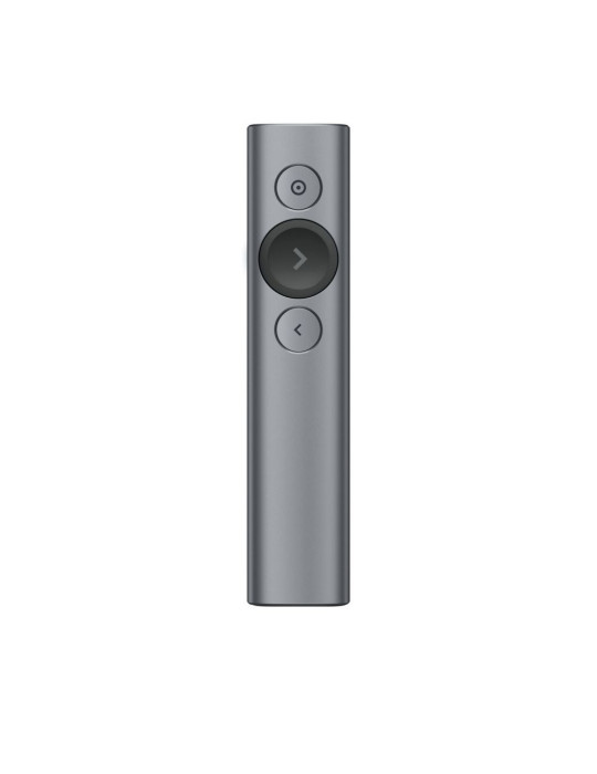 Logitech 910-004861 wireless presenter Bluetooth RF Gray