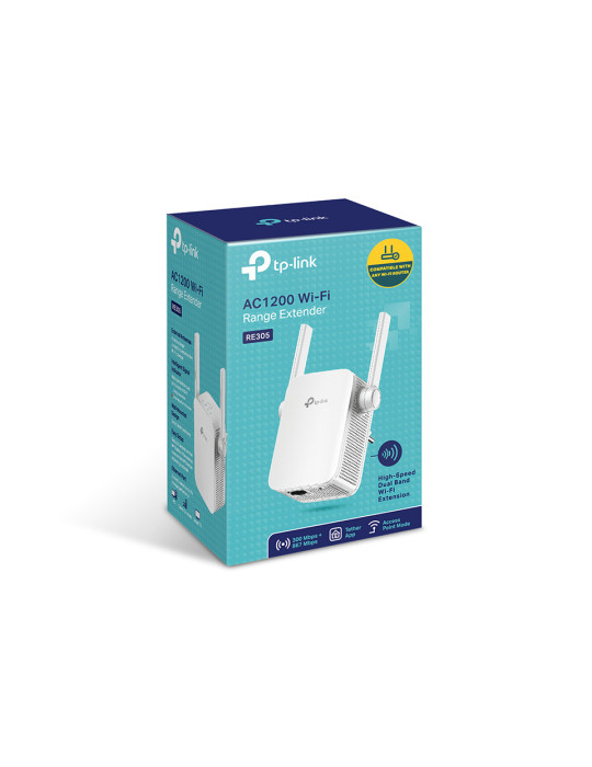 TP-Link RE305 network extender Network repeater White 10, 100 Mbit s