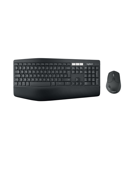 Logitech 920-008229 keyboard Mouse included Universal RF Wireless + Bluetooth QWERTY Nordic Black