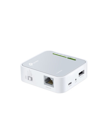 TP-Link TL-WR902AC langaton reititin Nopea Ethernet Kaksitaajuus (2,4 GHz 5 GHz) 4G Valkoinen