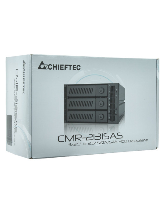 Chieftec CMR-3141SAS asemapaikkaan asennettava paneeli musta