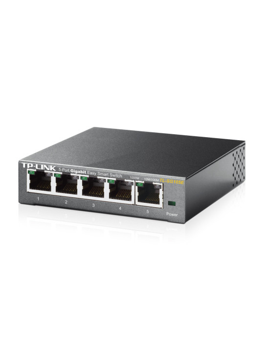 TP-Link TL-SG105E Managed L2 Gigabit Ethernet (10 100 1000) Black