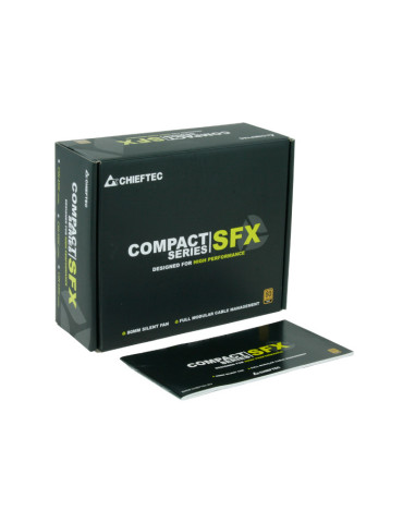 Chieftec CSN-650C virtalähdeyksikkö 650 W 20+4 pin ATX SFX musta Chieftec CSN-650C virtalähdeyksikkö 650 W 20+4 pin ATX SFX musta