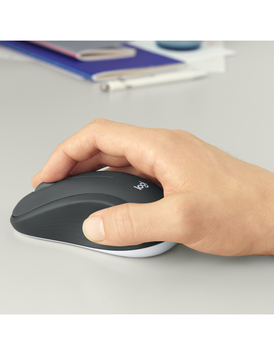 Logitech 920-008685 keyboard Mouse included Universal USB QWERTY US International Black, White