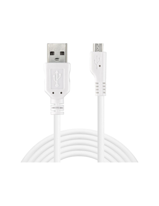 Sandberg MicroUSB Sync Charge Cable 3m
