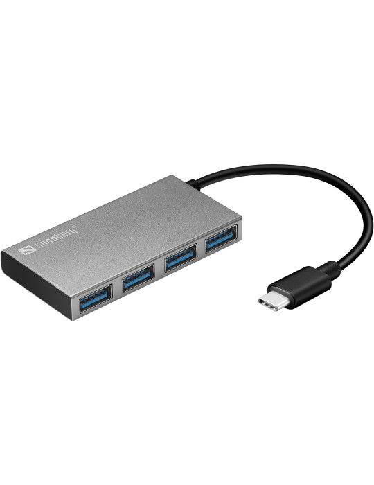 Sandberg USB-C to 4 xUSB 3.0 Pocket Hub