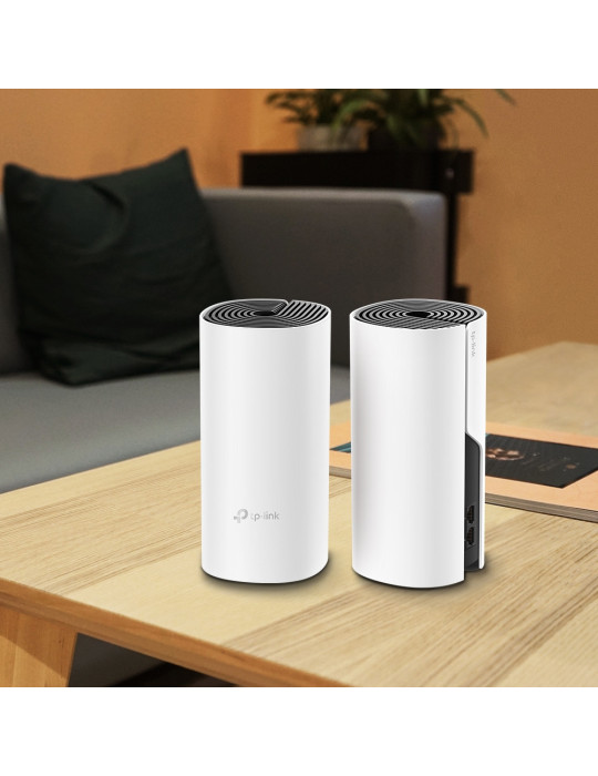 TP-Link Deco M4(2-pack) Dual-band (2.4 GHz   5 GHz) Wi-Fi 5 (802.11ac) White Internal
