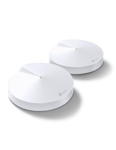 TP-Link Deco M5 (2-Pack) Kaksitaajuus (2,4 GHz 5 GHz) Wi-Fi 5 (802.11ac) Valkoinen Sisäinen