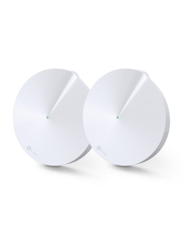 TP-Link Deco M5 (2-Pack) Kaksitaajuus (2,4 GHz 5 GHz) Wi-Fi 5 (802.11ac) Valkoinen Sisäinen