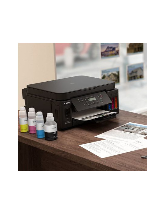 Canon PIXMA G6050 MegaTank Mustesuihku A4 4800 x 1200 DPI Wi-Fi