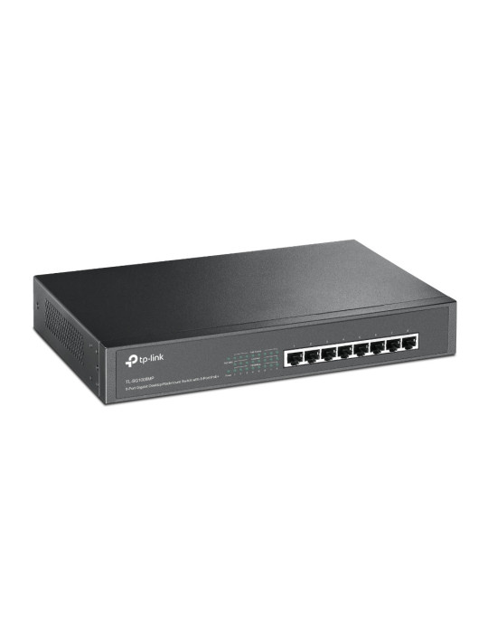 TP-Link TL-SG1008MP Unmanaged Gigabit Ethernet (10 100 1000) Power over Ethernet (PoE) 1U Black