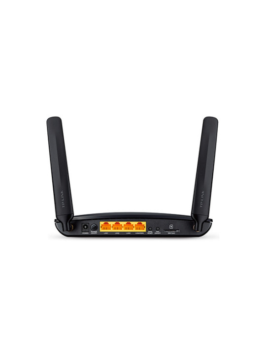 TP-Link TL-MR6400 wireless router Fast Ethernet Single-band (2.4 GHz) 4G Black