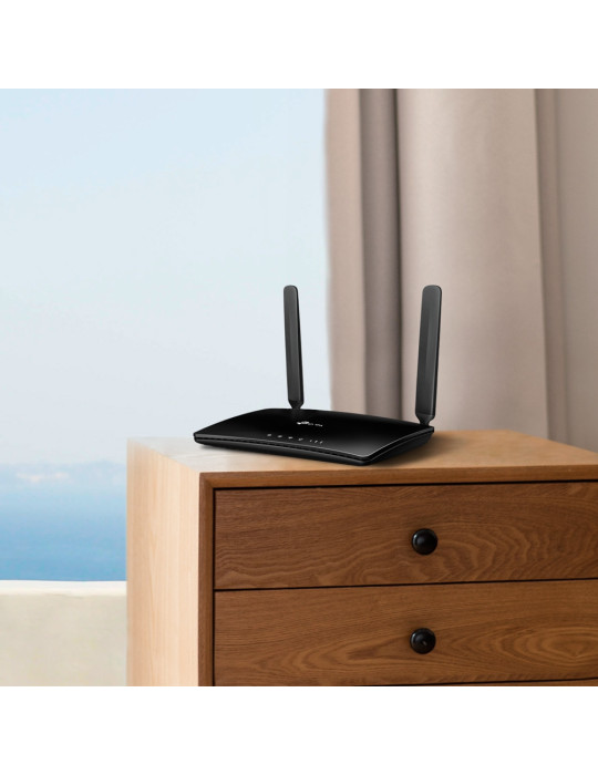TP-Link TL-MR6400 wireless router Fast Ethernet Single-band (2.4 GHz) 4G Black