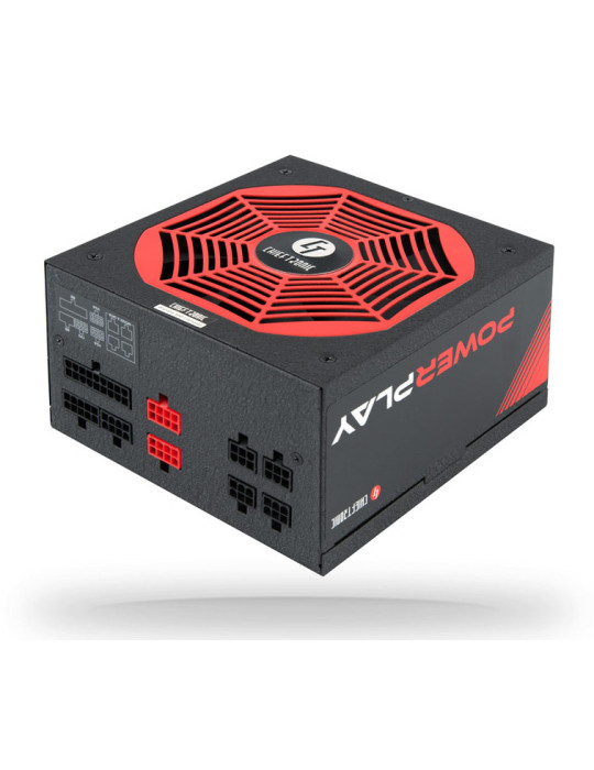 Chieftec PowerPlay power supply unit 650 W 20+4 pin ATX PS 2 Black, Red