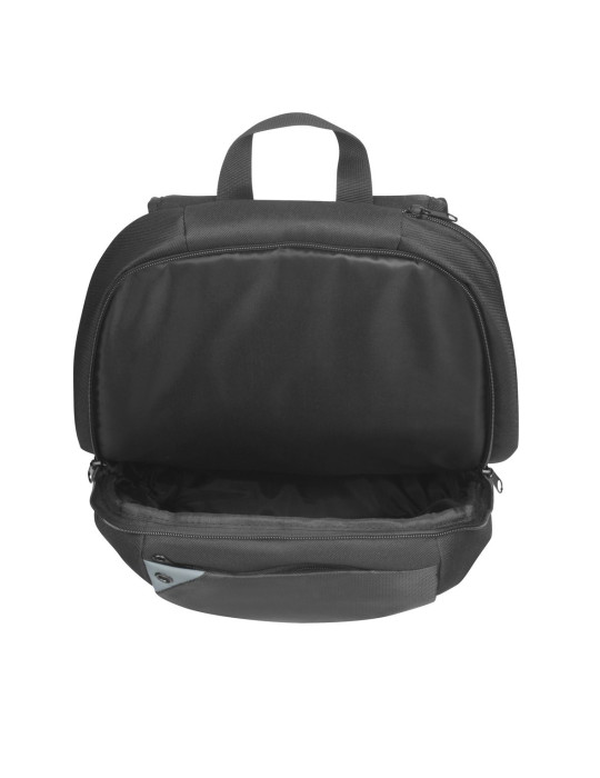 Targus TBB565GL laukku kannettavalle tietokoneelle 39,6 cm (15.6") Reppu musta, Harmaa