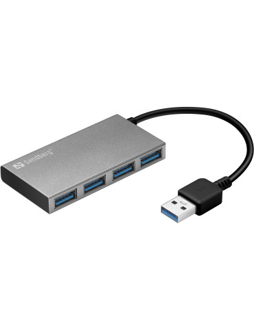 Sandberg USB 3.0 Pocket Hub 4 ports Sandberg USB 3.0 Pocket Hub 4 ports