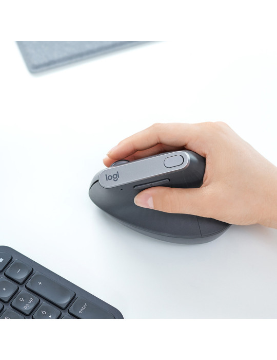 Logitech 910-005448 mouse Office Right-hand RF Wireless + Bluetooth Optical 4000 DPI