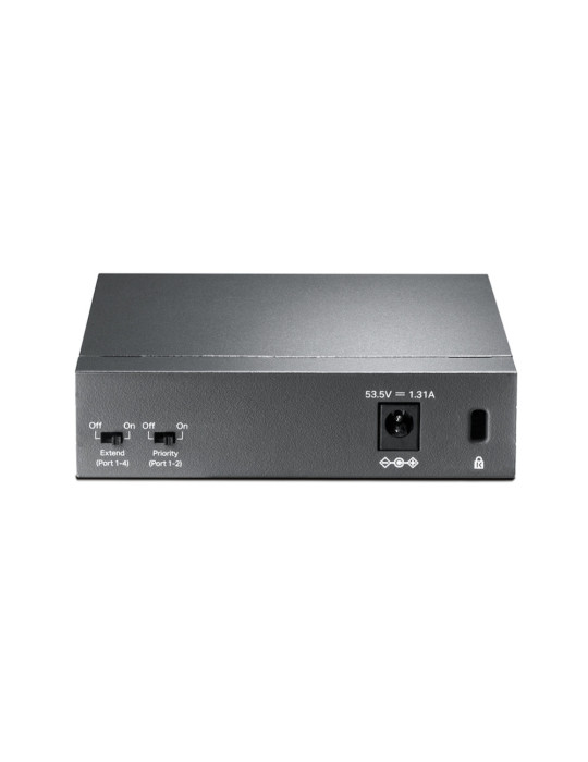 TP-Link TL-SF1005P Unmanaged Fast Ethernet (10 100) Power over Ethernet (PoE) Black