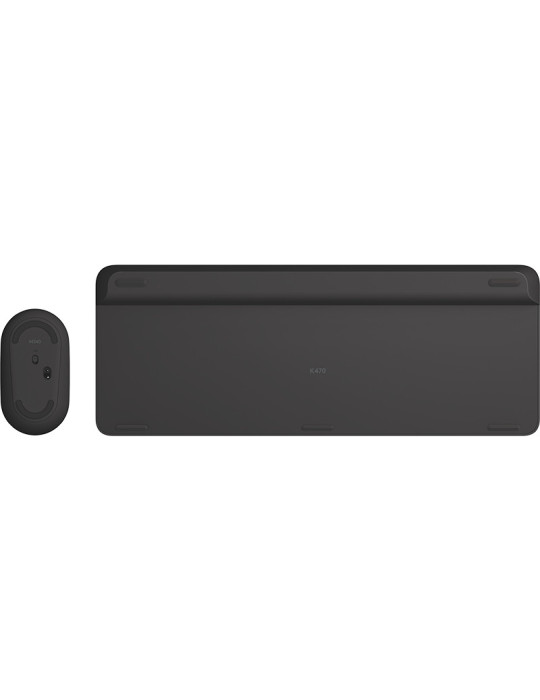 Logitech 920-009200 keyboard Mouse included Universal RF Wireless QWERTY Nordic Graphite