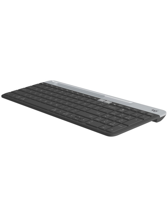 Logitech 920-009274 keyboard Universal RF Wireless + Bluetooth Nordic Graphite