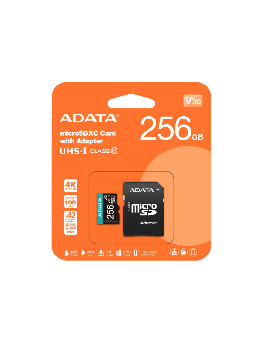 ADATA Premier Pro 256 GB MicroSDXC UHS-I Class 10