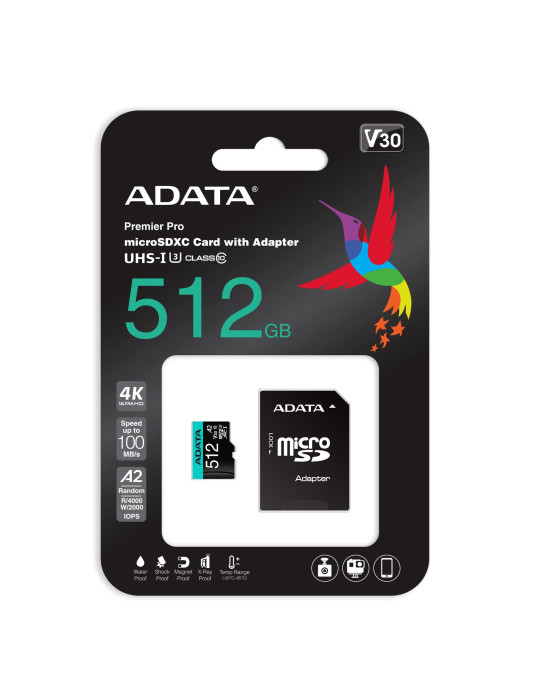 ADATA Premier Pro 512 GB MicroSDXC Class 10