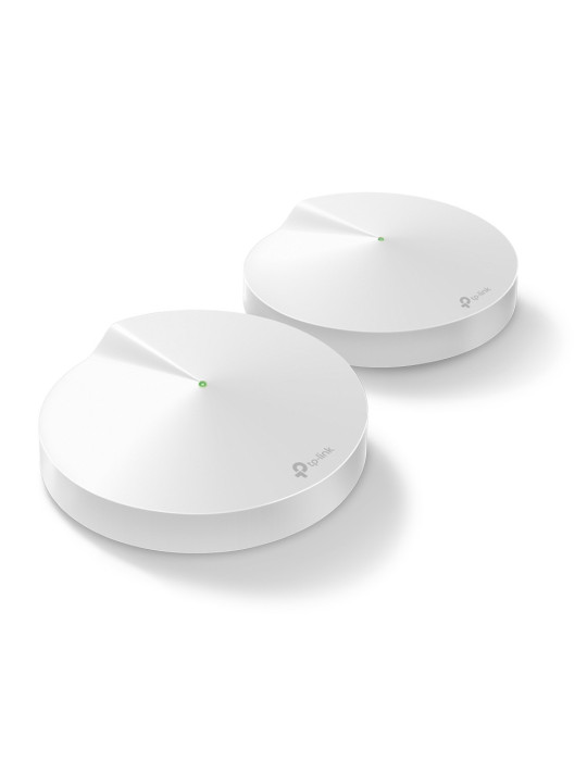 TP-Link Deco M9 Plus (2-Pack) Tri-band (2.4 GHz   5 GHz   5 GHz) Wi-Fi 5 (802.11ac) White Internal