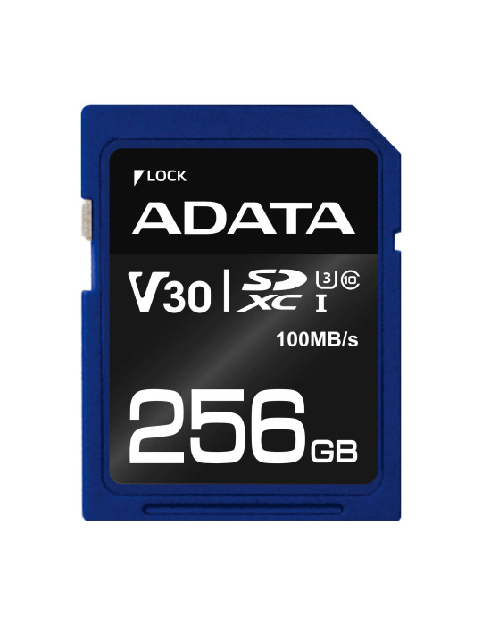 ADATA ASDX256GUI3V30S-R muistikortti 256 GB SDXC UHS-I Luokka 10