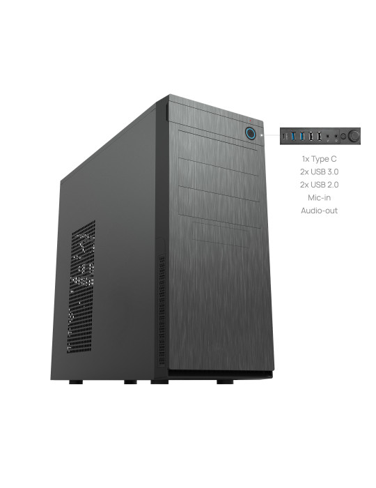 Chieftec HC-10B-OP datorväskor Mini Tower Svart