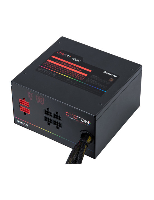 Chieftec Photon power supply unit 750 W 24-pin ATX PS 2 Black