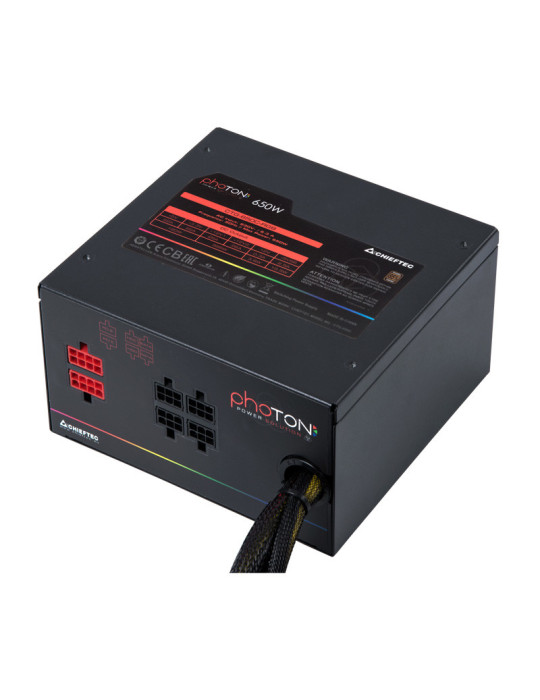 Chieftec Photon power supply unit 650 W 24-pin ATX PS 2 Black