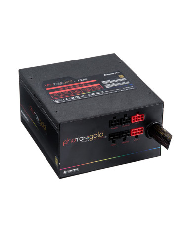 Chieftec Photon GOLD power supply unit 750 W 20+4 pin ATX PS 2 Black Chieftec Photon GOLD power supply unit 750 W 20+4 pin ATX PS 2 Black